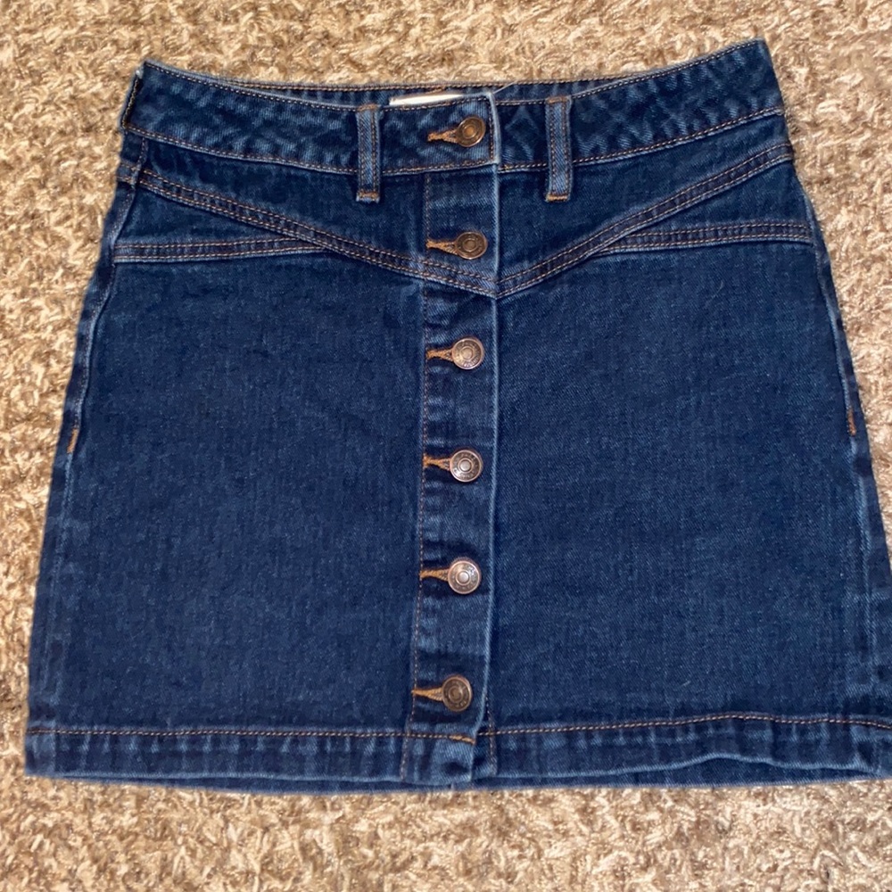 Pacsun button skirt